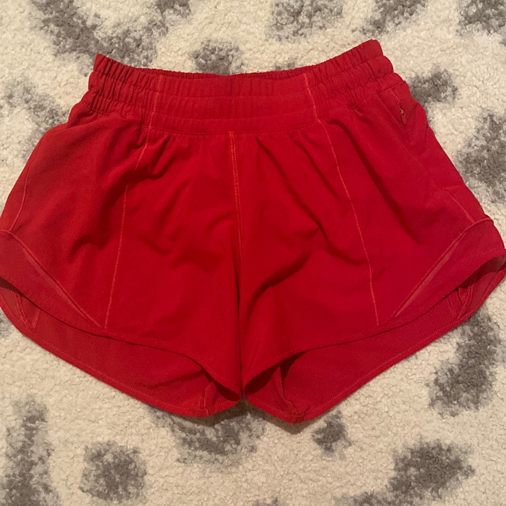 Dark Red Hotty Hot Shorts
